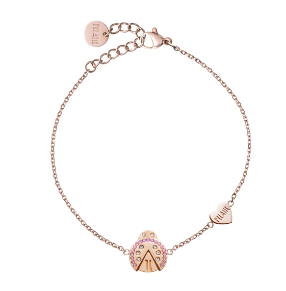 Βραχιόλι ALVIERO MARTINI 1A CLASSE Ladybug Lane Bracelet 1696953 Ροζ Χρυσό Βραχιόλι ALVIERO MARTINI 1A CLASSE Ladybug Lane Bracelet 1696953 Ροζ Χρυσό
